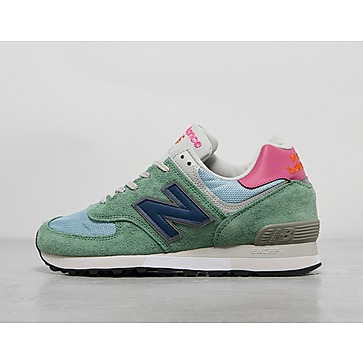 The lateral side of the Concepts x New Balance 992 "Low Hanging Fruit" collab Made in UK Women's