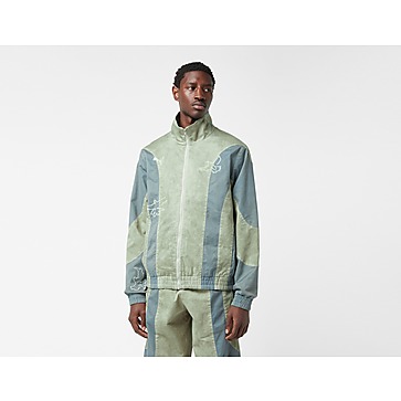 rick owens zip up cotton shirt jacket item