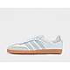 White active adidas gazelle sneakers navy OG