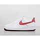 White/Red Nike Air Force 1 Low Women's