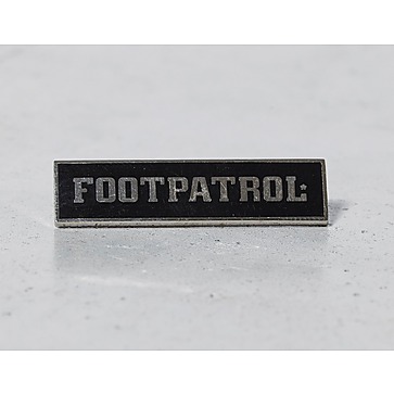 Pintrill for Footpatrol Bar Logo Pin Badge