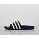 Blue/White adidas Originals Adilette Slides Women's