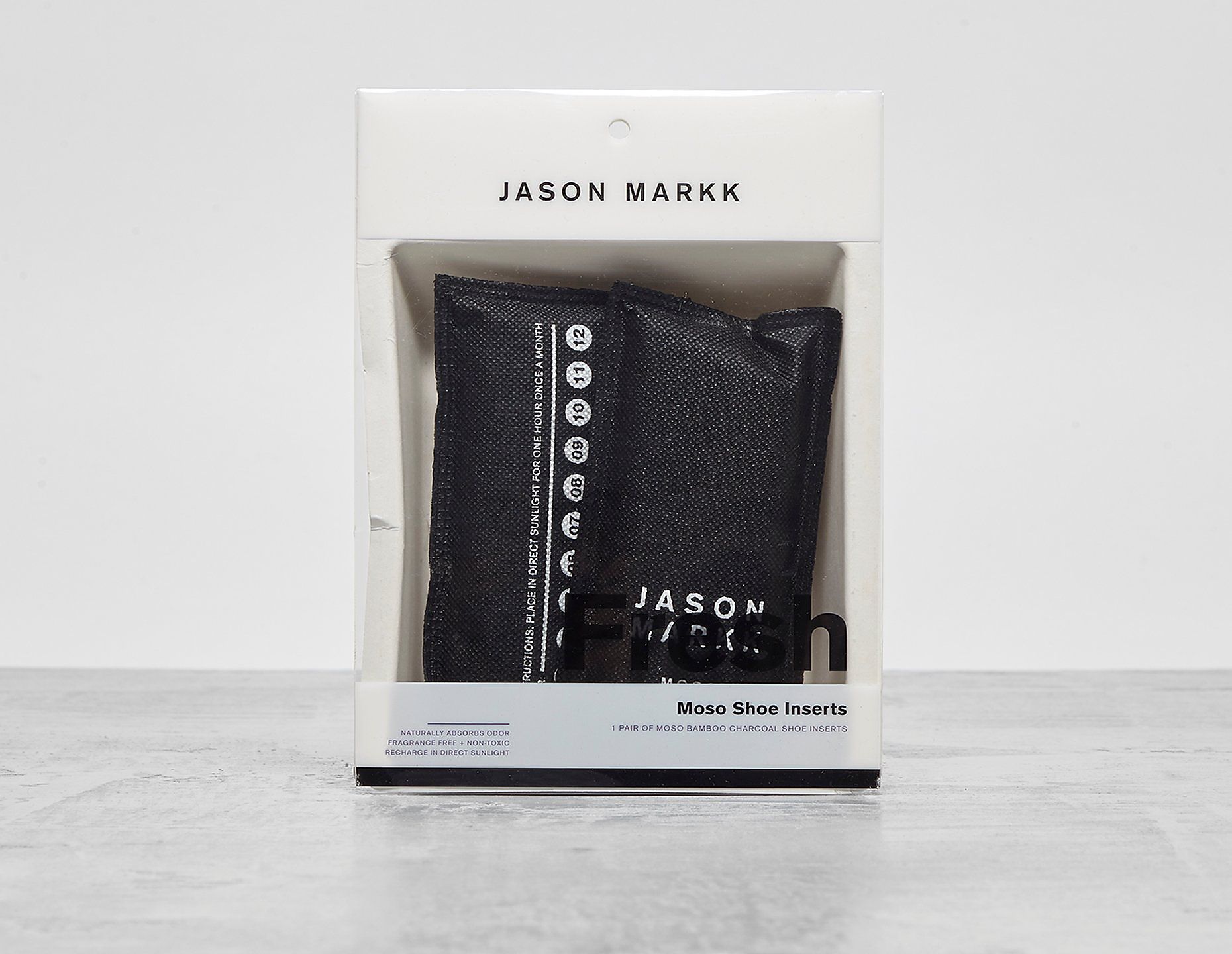 Men’s Jason Markk Moso Shoe Inserts - Black, Black