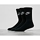 Black Nike Sportswear Essential Socks (3 Pack)