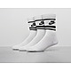 Weiss/Schwarz Nike 3 Pack Essential Crew Socken Herren
