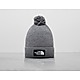 Grijs/Zwart The North Face TNF Box Pom Beanie Hat