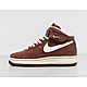 Maron Nike Air Force 1 Mid Women's