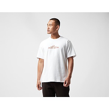 Calvin Klein Performance Safarirød t-shirt med centralt logo