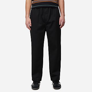 Pants and jeans Y-3 Firebird Wide-Leg Track Pants Black/ Core