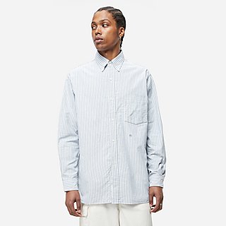 Nanamica Stripe Wind Shirt LS