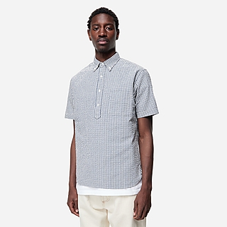 Beams Plus Button Down Pullover