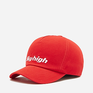Puma Bucket hat van corduroy in rood