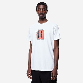 White Teen T-shirt With Black Dsquared Kids