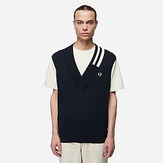 Fred Perry Tipped Knitted Tank Vest