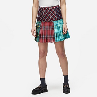 Andersson Bell Paulina Pleated Check Skirt Women's