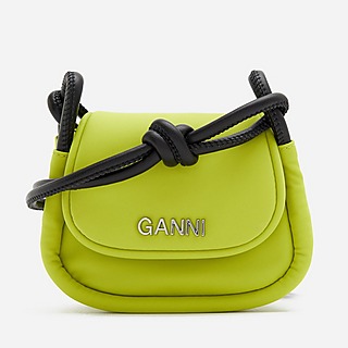 GANNI Knot Mini Flap Over Bag