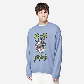 Brain Dead Cyber Bunny Sweater