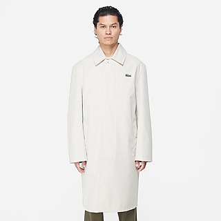 Lacoste Showerproof Cotton Twill Trench Coat