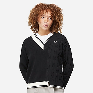 Fred Perry Cable Panel Jumper Women's