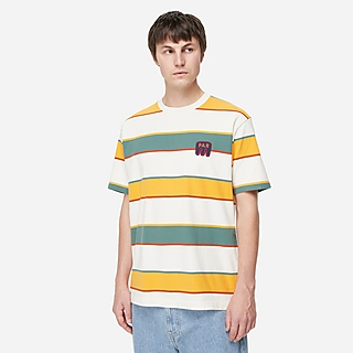 by Parra Fast Food Stripe T-Shirt