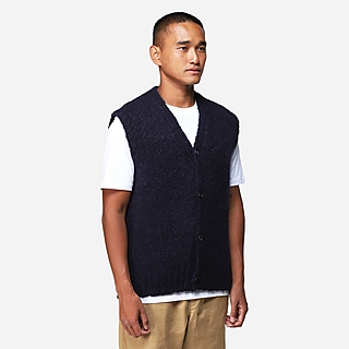 Norse Projects August Flame Alpaca Vest