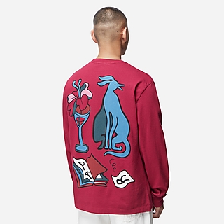 by Parra Wine & Books Long Sleeve T-Shirt