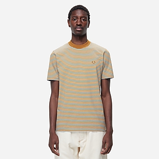 Fred Perry FINE STRIPE T LT