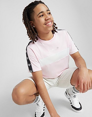 adidas Originals Tape Colour Block T-Shirt Junior