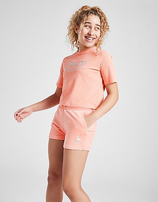 JUICY COUTURE Girls' Runner T-Shirt/Shorts Set Junior