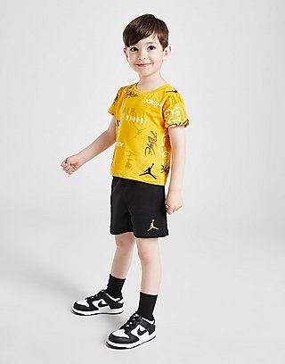 Jordan All Over Print T-Shirt/Shorts Set Infant