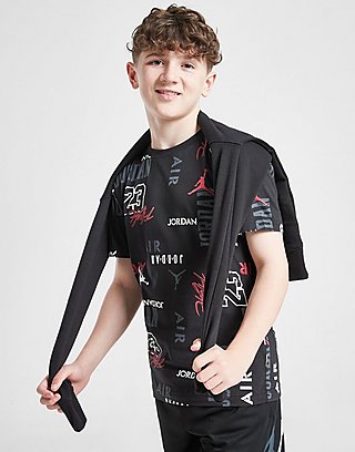 Jordan All Over Print Repeat T-Shirt Junior