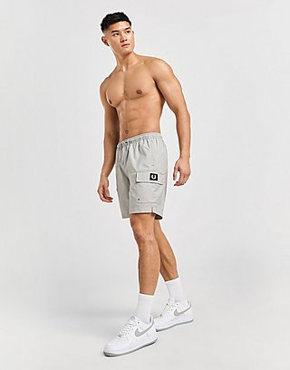 Fred Perry Badge Cargo Swim Shorts