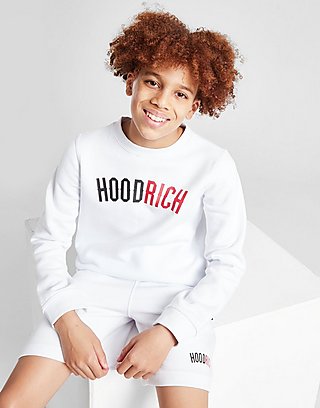 Hoodrich Enhance Crew Sweatshirt/Shorts Set Junior