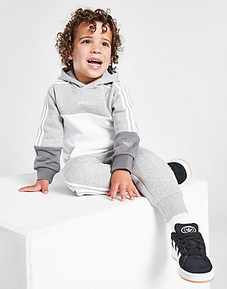 adidas Originals Colour Block Overhead Trefoil Tracksuit Infant