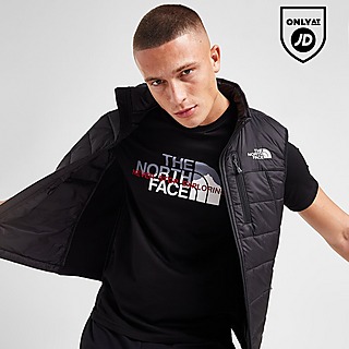 Black The North Face Logo Padded Jacket - JD Sports Global
