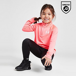 Pink Under Armour Girls' HeatGear Armour Leggings Junior - JD