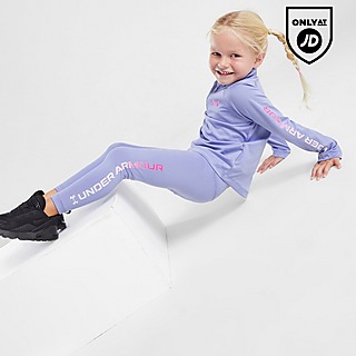 Pink Under Armour Girls' 1/4 Zip Top/Leggings Glitter Set Children - JD  Sports Global
