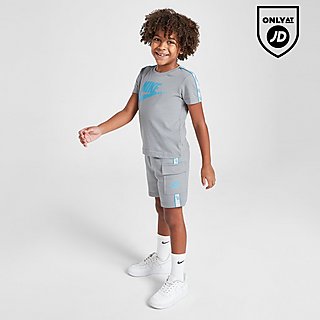 Nike Tape T-Shirt/Cargo Shorts Set Children