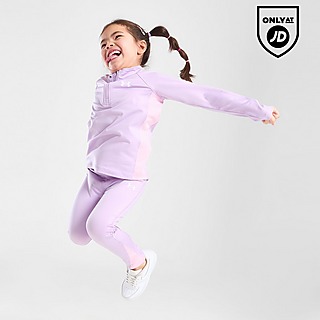 Pink Nike Girls' Pacer 1/4 Zip Top/Leggings Set Children - JD Sports Global