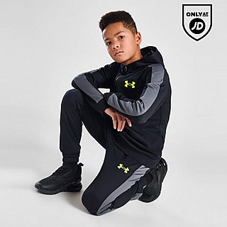 Kit Under Armour UA Knit Hooded Tracksuit-BLK 
