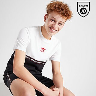 adidas Originals Tape Short Sleeve T-Shirt Junior