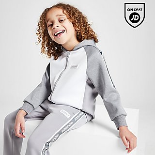 McKenzie Glint Poly Full Zip Hooded Tracksuit Children