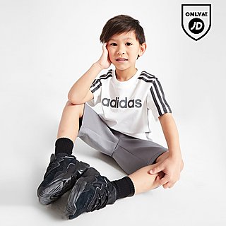 adidas Linear T-Shirt/Shorts Set Children