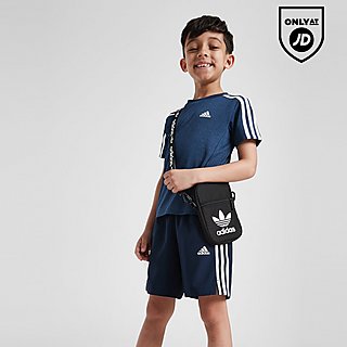 adidas Poly Tech T-Shirt/Shorts Set Children