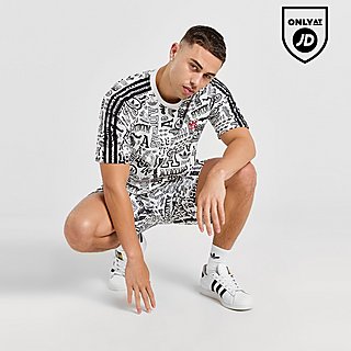 adidas Originals Sticker All Over Print T-Shirt