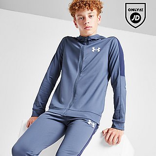 Under Armour Full Zip Hooded Tracksuit Junior