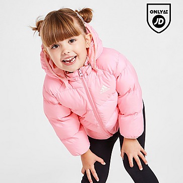 adidas Girls' Badge of Sport Padded Jacket Infant