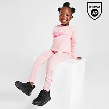 Nike Girls' Fade Logo Sweatshirt/Leggings Set Children