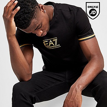 Emporio Armani EA7 Gold Logo T-Shirt