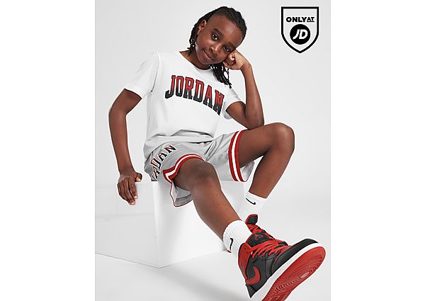 Jordan Fade Jump T-Shirt Junior White Kind